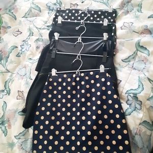 Lot of 5 mini skirts, assorted brands